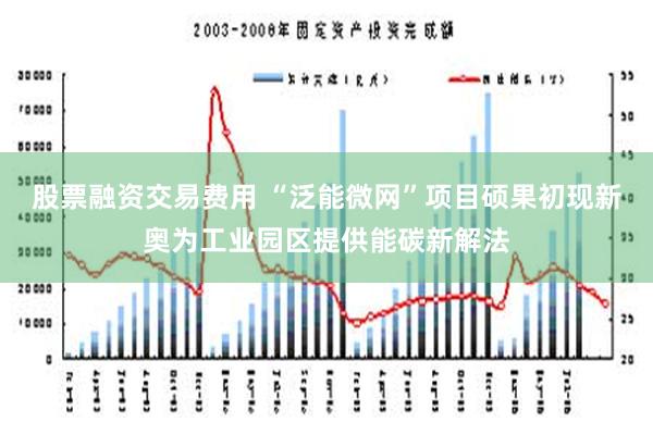 股票融资交易费用 “泛能微网”项目硕果初现新奥为工业园区提供能碳新解法