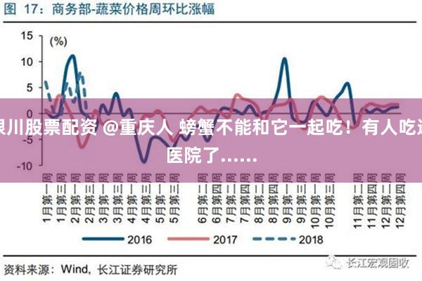 银川股票配资 @重庆人 螃蟹不能和它一起吃！有人吃进医院了......