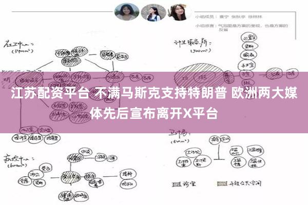 江苏配资平台 不满马斯克支持特朗普 欧洲两大媒体先后宣布离开X平台