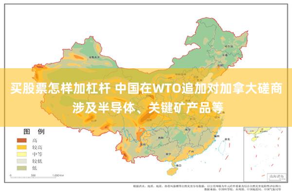 买股票怎样加杠杆 中国在WTO追加对加拿大磋商 涉及半导体、关键矿产品等