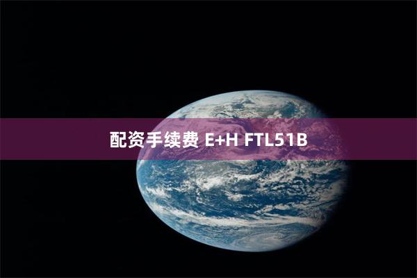 配资手续费 E+H FTL51B